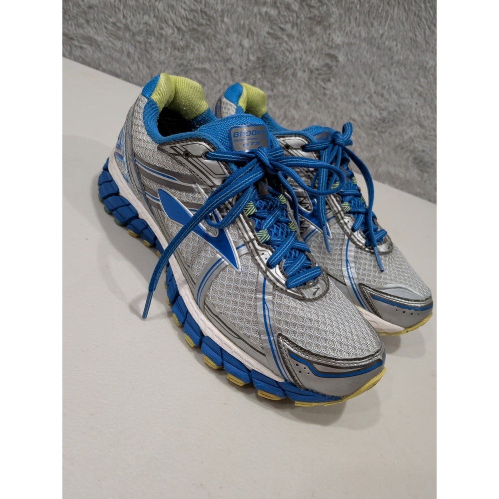 Brooks Adrenaline GTS 15 1201741b179 Blue/Gray Running Shoes - Women's 8